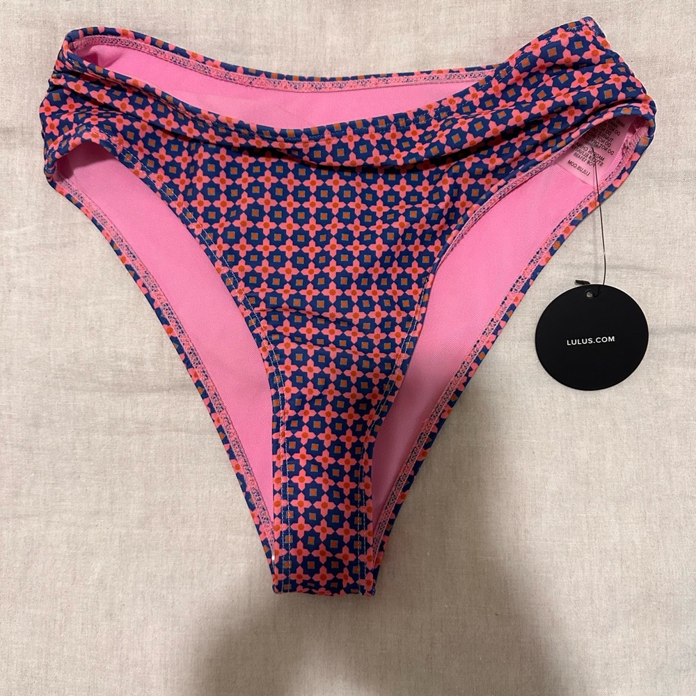Lulus High Wasted Bikini Bottom